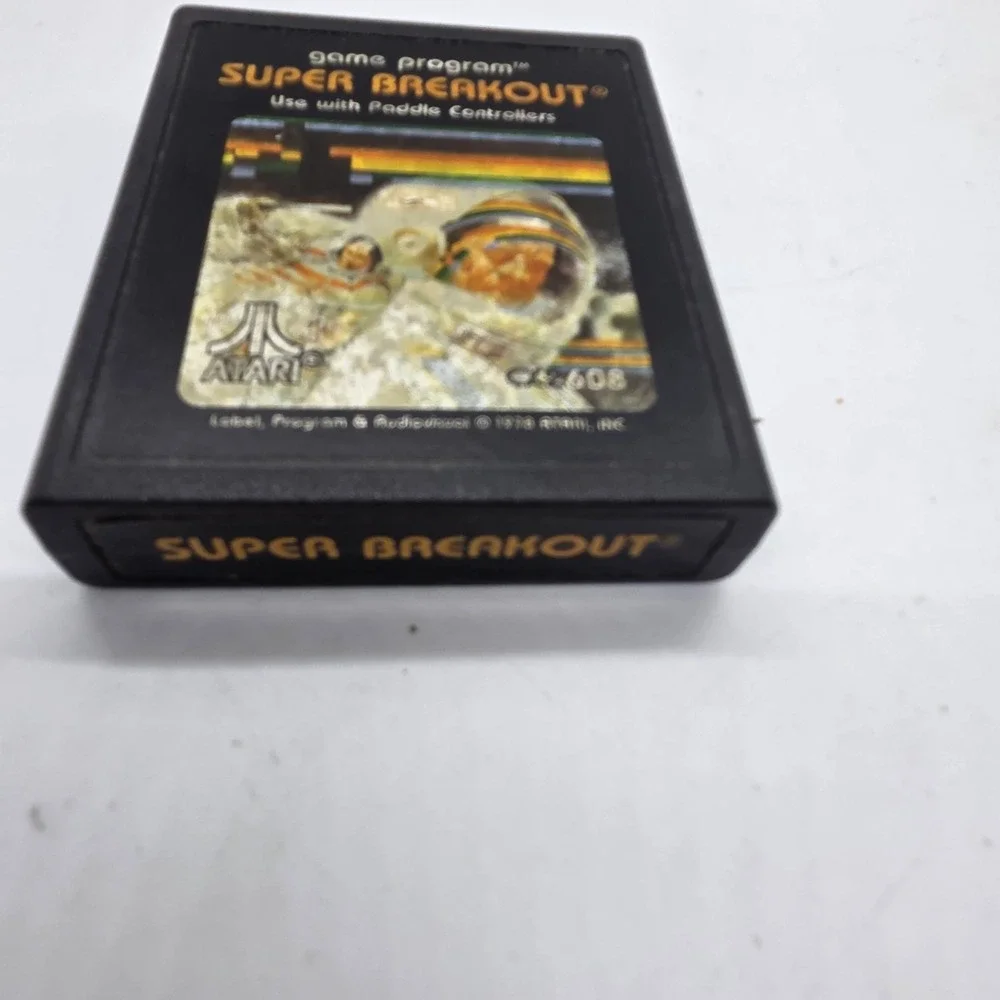 Super Breakout Atari 2600 Game Cartridge CX2608 VTG 1978 Tested‎ PWC